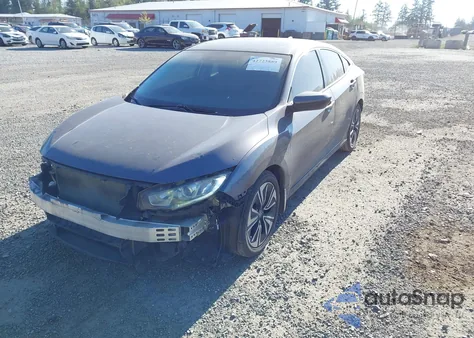 2017 Honda Civic Ex из США, поврежденный, VIN 2HGFC1F48HH659406